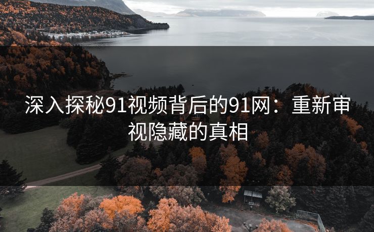 深入探秘91视频背后的91网：重新审视隐藏的真相