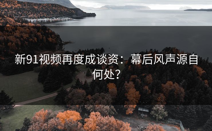 新91视频再度成谈资：幕后风声源自何处？